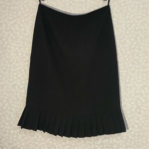 Black pencil skirt midsize